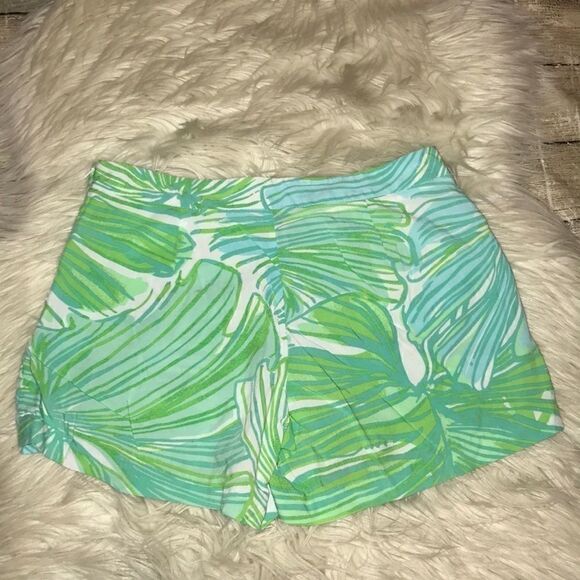 Lilly Pulitzer 4” Jeannie Short Palm Beach - Picture 3 of 8
